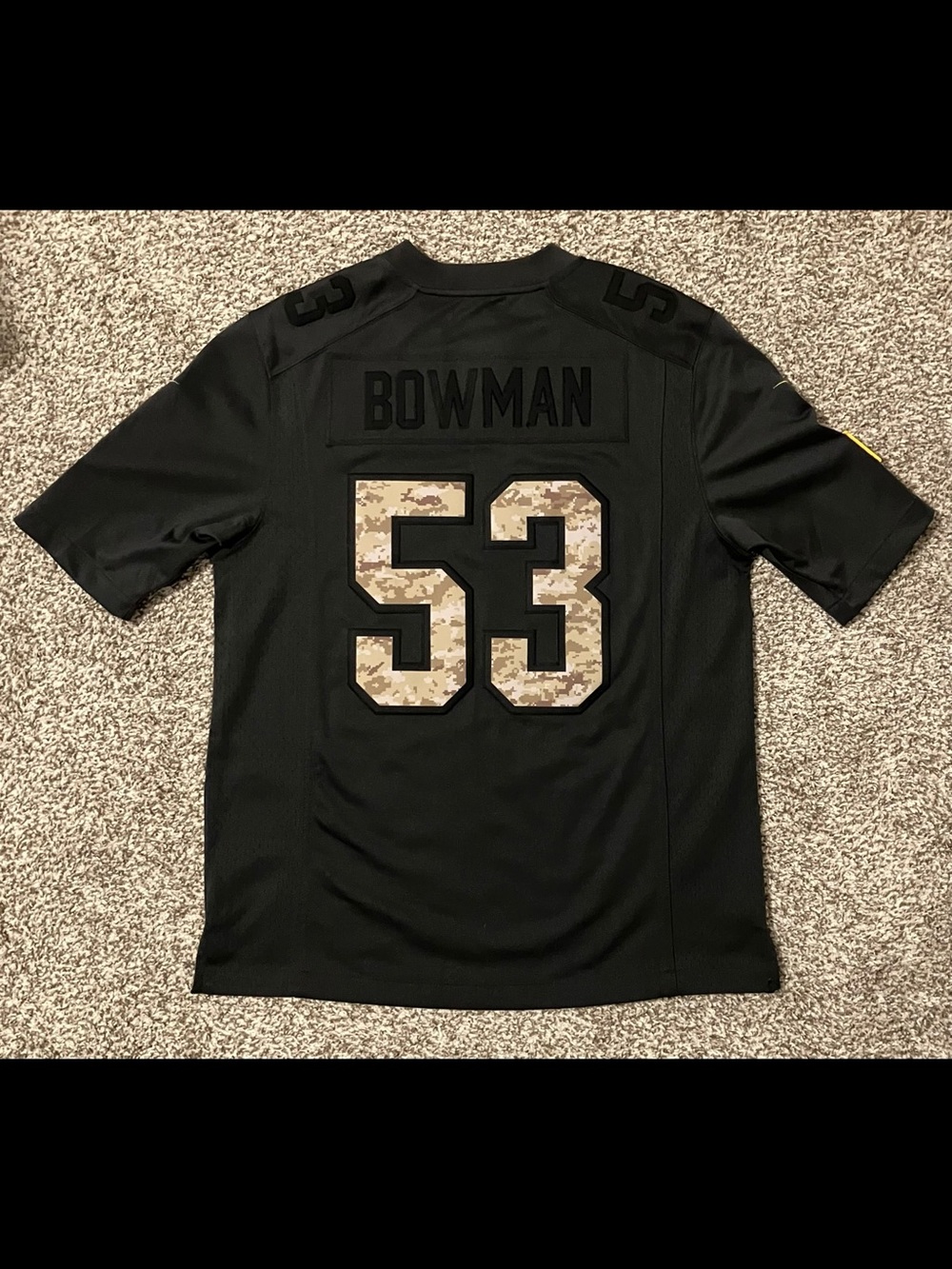 NaVorro Bowman #53 San Francisco 49ers Nike Salute to Service NFL Jersey Medium - Picture 2 of 11